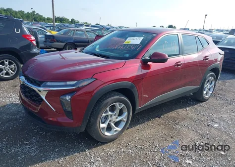 2025 Chevrolet Trax Fwd Ls из США, поврежденный, VIN KL77LFEP2SC298743